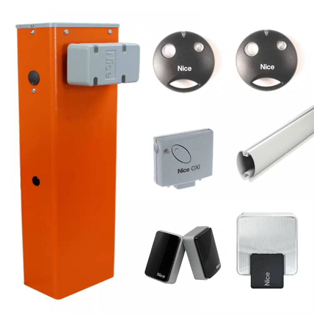 Nice Wide L Otomatik Kollu Bariyer (6 MT) (Kit Paket)