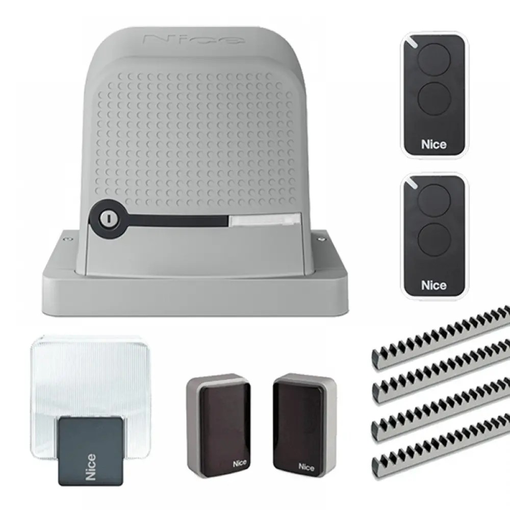 Nice Robus 600 Kayar Kapı Motoru (Kit Paket)